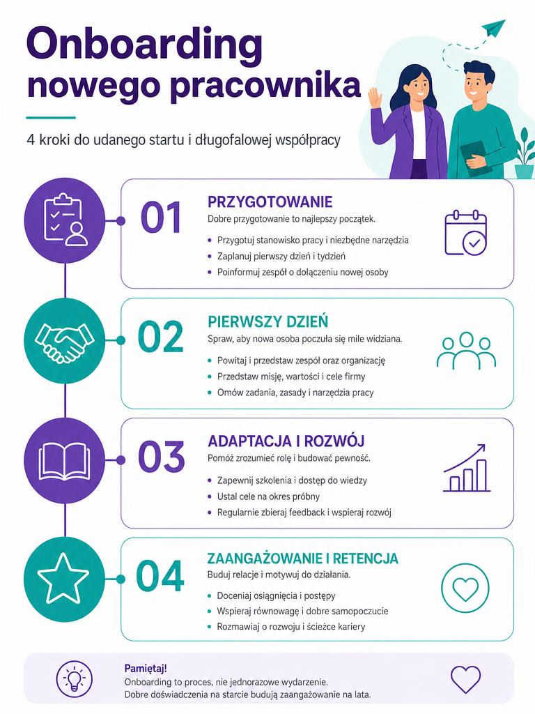 Onboarding nowego pracownika
